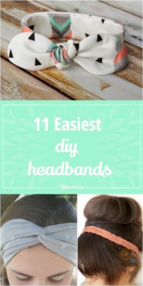 11 Easy Diy Headbands