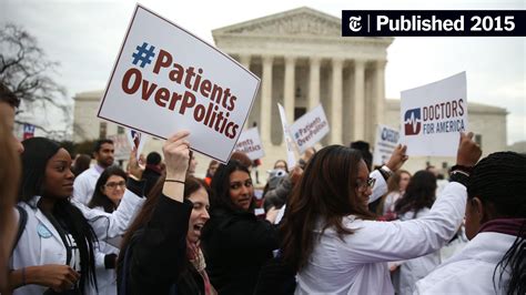 At Least One Justice Is In Play As Supreme Court Hears Affordable Care Act Case The New York Times