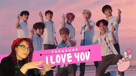 Treasure I Love You M V Dance Practice Reaction Youtube