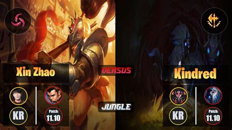 Tarzan Xin Zhao Jungle [hail Of Blades] Vs Kindred Grandmaster Kr