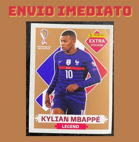 Figurinha Legend Mbappe Bronze Copa Do Mundo Envio Imediato