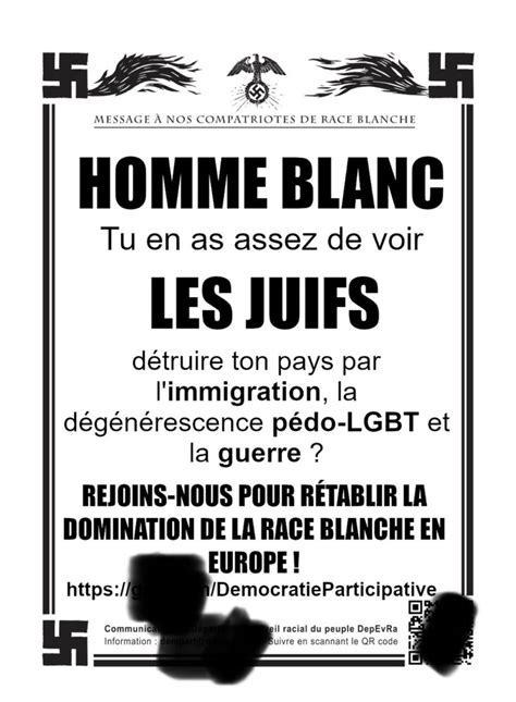 Thomas Portes On Twitter Un Tract Raciste Homophobe Et Antis Mite