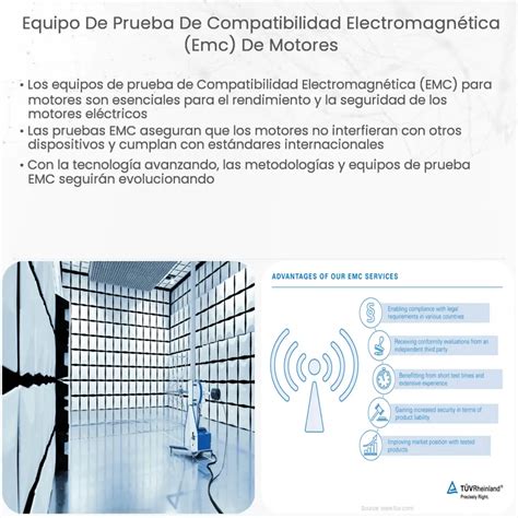 Equipo De Prueba De Compatibilidad Electromagn Tica Emc De Motores