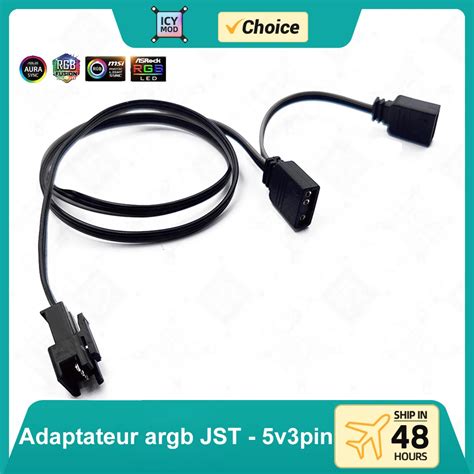 Adaptateur De C Ble Drgb V Pin Jst S Parateur De C Blage Lumi Re