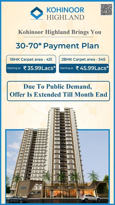 Kgi Kohinoor Highland In Dombivali Mumbai Price Location Map Floor