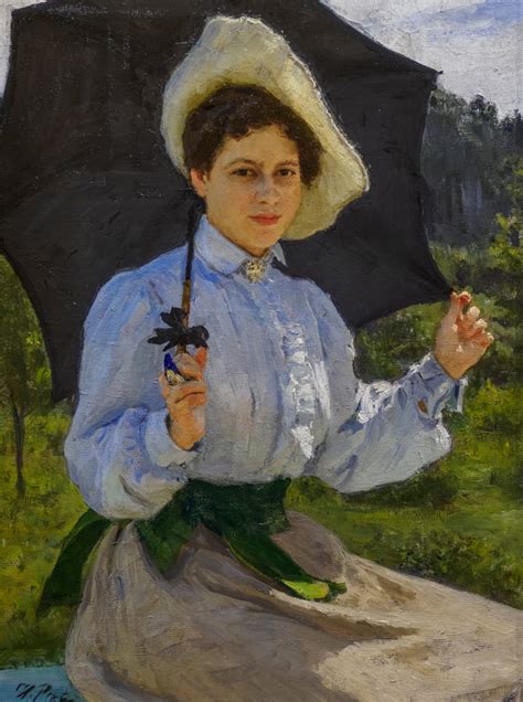 In Der Sonne Von Ilya Efimovich Repin Kunstdruck Kaufen