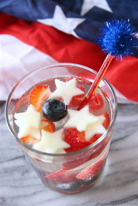 Red White And Blue Sangria 4th Of July Sangria Recipe