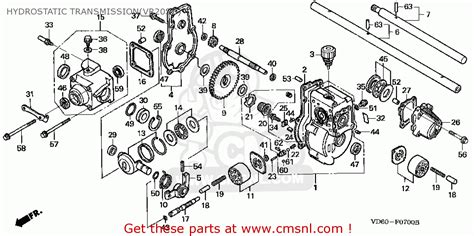 Parts Diagram Of K40 Hydrostatic Transmission Ids Valve Asse