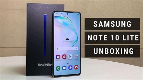 Samsung Galaxy Note 10 Lite Unboxing Note 10 Lite Price In Pakistan