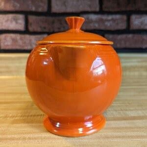 Antique Fiestaware Uranium Vintage Red Large Teapot Stamped Fiesta