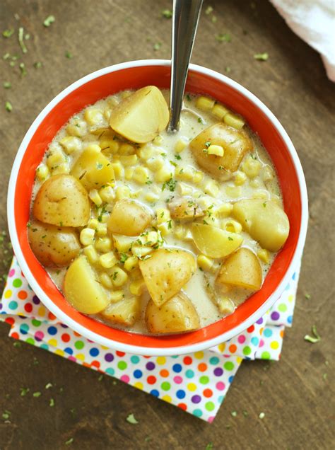 Slow Cooker Corn And Potato Chowder