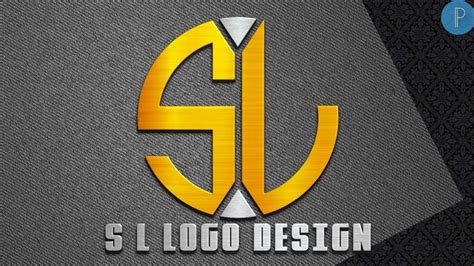 S L Professional Logo Design Tutorial Pixellab Logo Design Tutorial