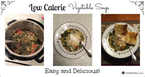 Low Calorie Vegetable Soup - Life with Dee