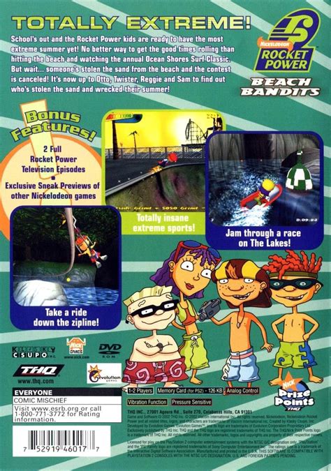 Rocket Power Beach Bandits Para Playstation 2 2002