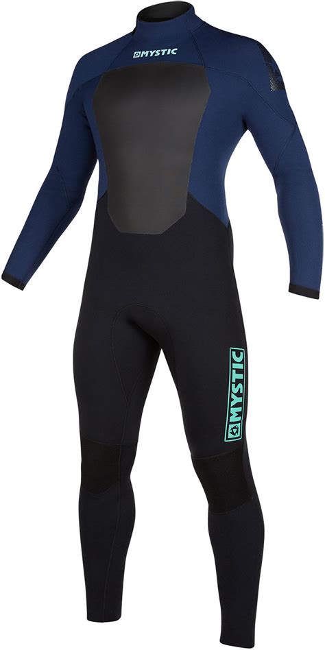 2019 Mystic Mens Star 53mm Back Zip Wetsuit 200015 Navy Wetsuits 5mm Wetsuit Outlet