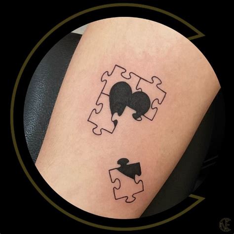 Friendship Puzzle Piece Tattoos