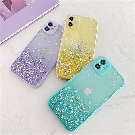 Gradient Glitter Sequins Case Glitter Iphone Case Glitter Phone Cases Iphone Cases