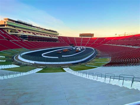 NASCAR: Update on 1/4-mile Mickey Mouse NASCAR track inside LA Coliseum