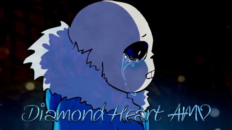 Nightcore Sans Diamond Heart Undertale Amv Lyrics Youtube