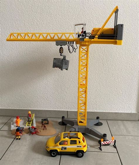 Playmobil Baustelle Mit Kran Kaufen Auf Ricardo