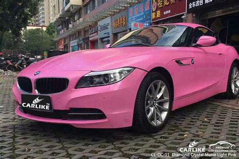 Light Pink Car Wrap Cl Dc 11 Diamant Kristall Matt Hellrosa Car Wrap