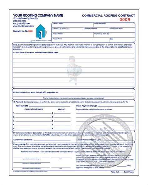 12 Roofing Estimate Templates Pdf Docs Word