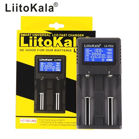 Liitokala Lii Pd Carregador De Bateria Inteligente Para