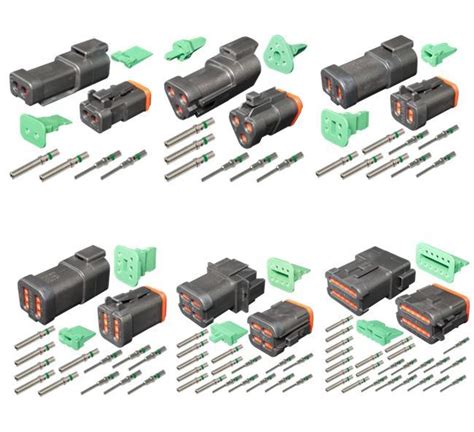 Automotive Male Female Way Deutsch Dt E Series