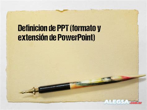 Definición De Ppt Formato Y Extensión De Powerpoint