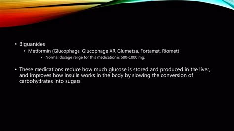 Oral diabetic medications | PPT