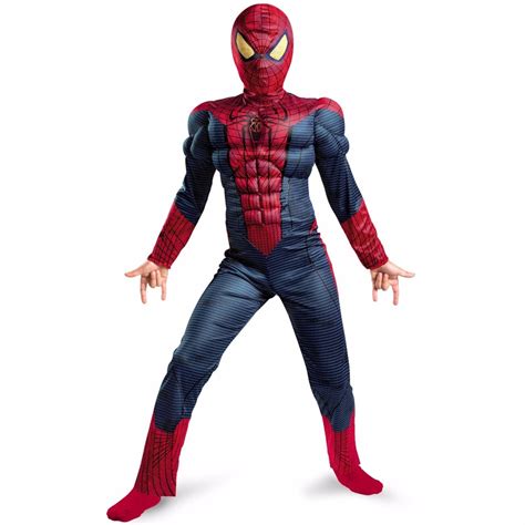 Fantasia Homem Aranha Infantil Luxo M Sculos Spiderman R Em