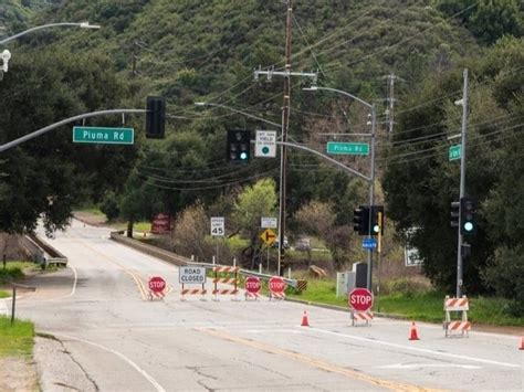 Malibu Canyon Road Reopens After Weekend Rain | Malibu, CA Patch