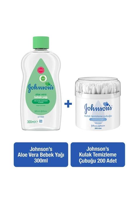 Johnson Baby Aloe Vera Bebek Ya Ml Kulak Temizleme Ubu U