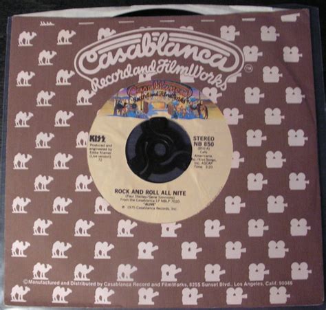 Kiss – Rock And Roll All Nite (1979, 72, Vinyl) - Discogs