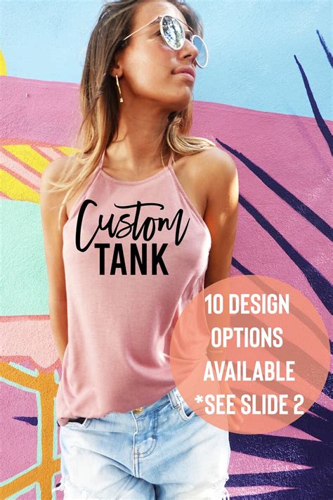 Custom Shirt Custom Tank Personalized Tank Custom Tank Etsy