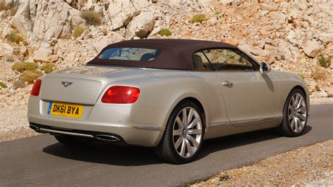 2012 Bentley Continental GTC White Sand | Rear