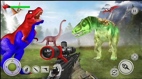 Dinosaur Hunter D Game Dino Hunter D Android Gameplay Youtube