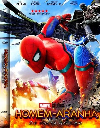 Dvd Filme Homem Aranha De Volta Ao Lar 2017 Parcelamento Sem Juros