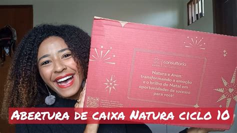 ABERTURA DE CAIXA NATURA CICLO 10 2024 YouTube