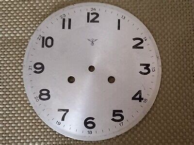 Antique Friedrich Mauthe FMS Wall Clock Dial EBay