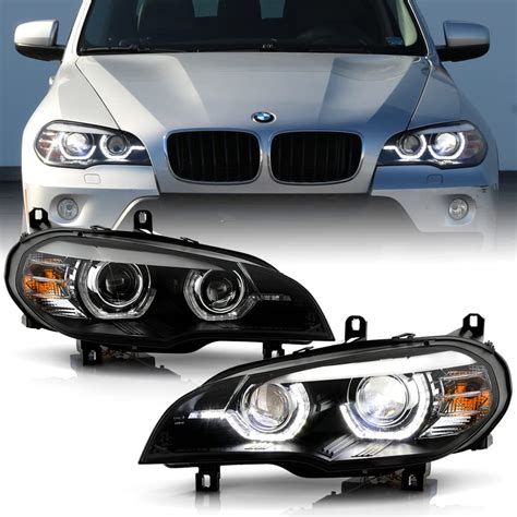 Acanii Led Drl Projector Headlight Headlamp Rh Passenger Side W