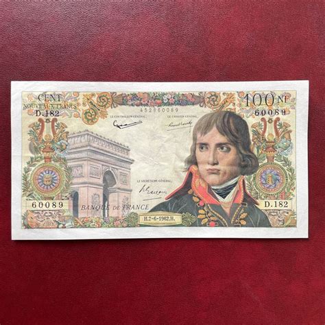 France 100 Nouveaux Francs Bonaparte 7 6 1962 Fayette Catawiki