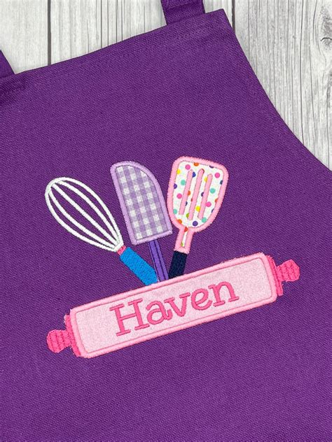 Personalized Child Apron, Kids Chef Apron, Boy or Girl Chef Apron ...