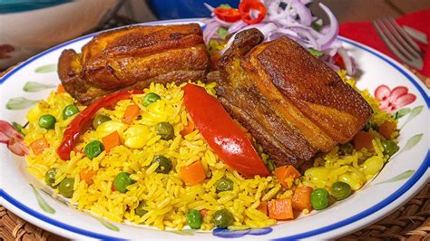 Arroz Con Chancho A La Jardinera Extremadamente Delicioso Receta