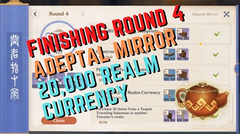 K Realm Currency What Happened When You Finish Round Of Adeptal