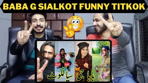 Pakistani Reaction On Baba G Sialkot Next Level Funny Video Silent