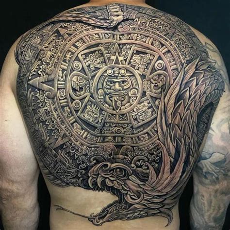 The Timeless Allure Of The Aztec Calendar Tattoo Art And Design