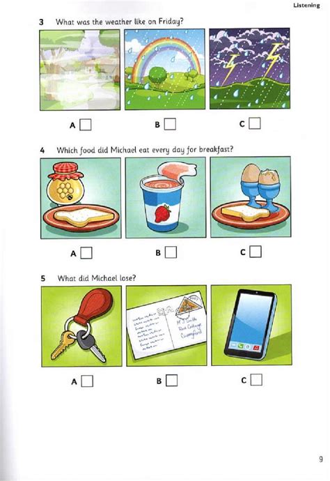 Flyers Listening Test 1 Book 3 Online Exercise For Live Worksheets