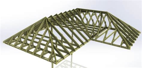 diy hip roof structure | Roof structure, Hip roof design, Roof construction