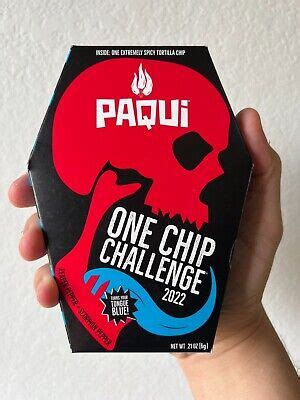 Paqui One Chip Challenge NEW 2022 Carolina Grelly USA